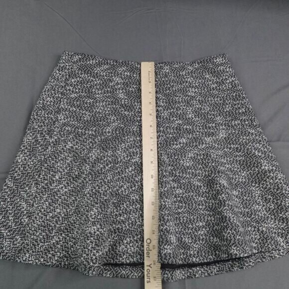 LOFT Womens Skirt 8 Petite Black Textured Mini Everyday Office Career Day Y2K - Picture 8 of 10